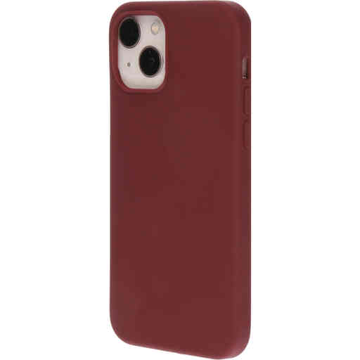 Mobiparts Silicone Cover Apple iPhone 13 Plum Red