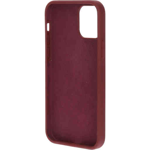 Mobiparts Silicone Cover Apple iPhone 13 Plum Red