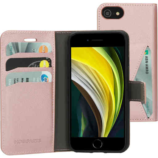 Mobiparts Classic Wallet Case Apple iPhone 7/8/SE (2020/2022) Pink