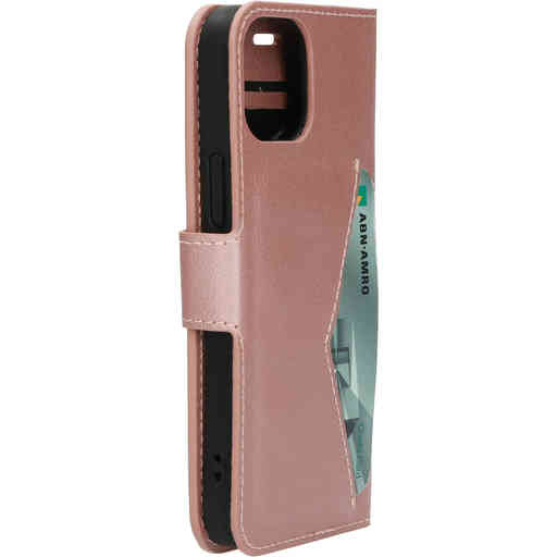 Mobiparts Classic Wallet Case Apple iPhone 13 Mini Pink