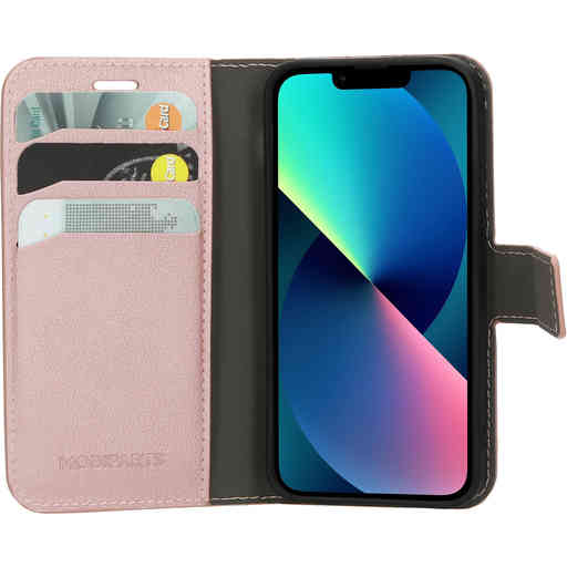 Mobiparts Classic Wallet Case Apple iPhone 13 Mini Pink