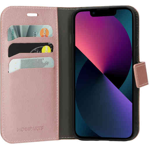 Mobiparts Classic Wallet Case Apple iPhone 13 Pink