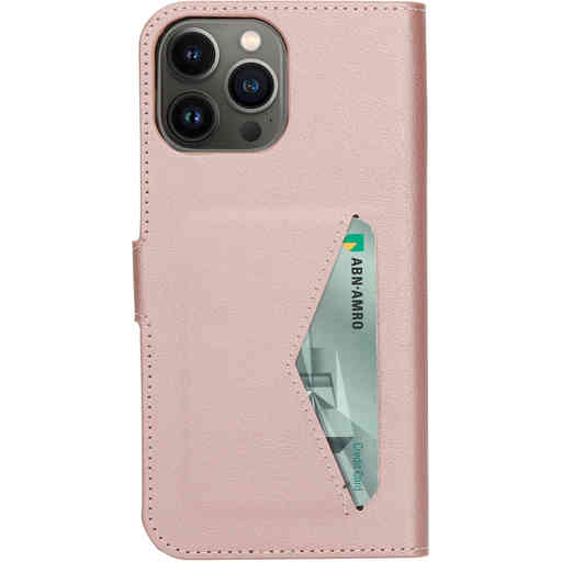 Mobiparts Classic Wallet Case Apple iPhone 13 Pro Max Pink