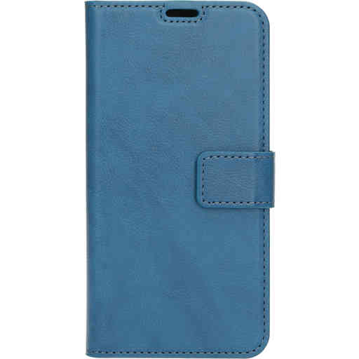 Mobiparts Classic Wallet Case Samsung Galaxy S22 Steel Blue