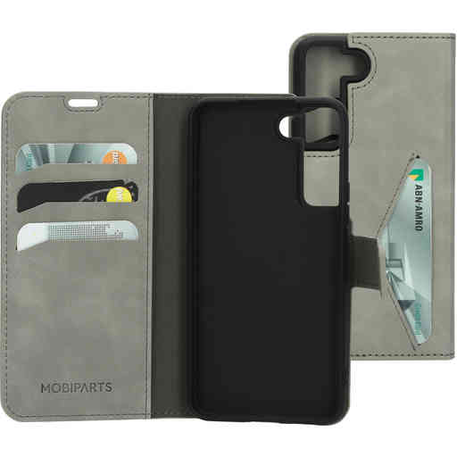 Mobiparts Classic Wallet Case Samsung Galaxy S22 Granite Grey