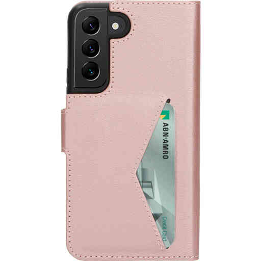 Mobiparts Classic Wallet Case Samsung Galaxy S22 Pink