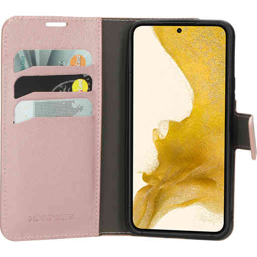 Mobiparts Classic Wallet Case Samsung Galaxy S22 Pink