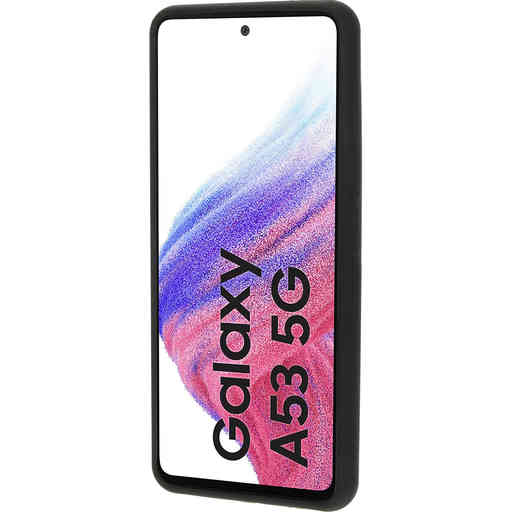 Mobiparts Silicone Cover Samsung Galaxy A53 (2022) Black