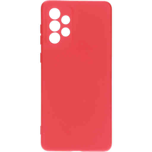 Mobiparts Silicone Cover Samsung Galaxy A73 (2022) Scarlet Red
