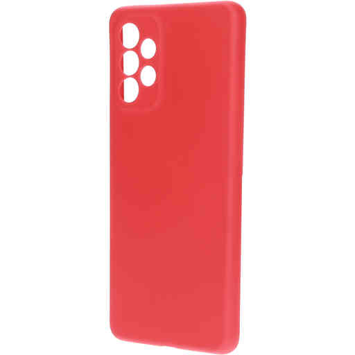 Mobiparts Silicone Cover Samsung Galaxy A73 (2022) Scarlet Red