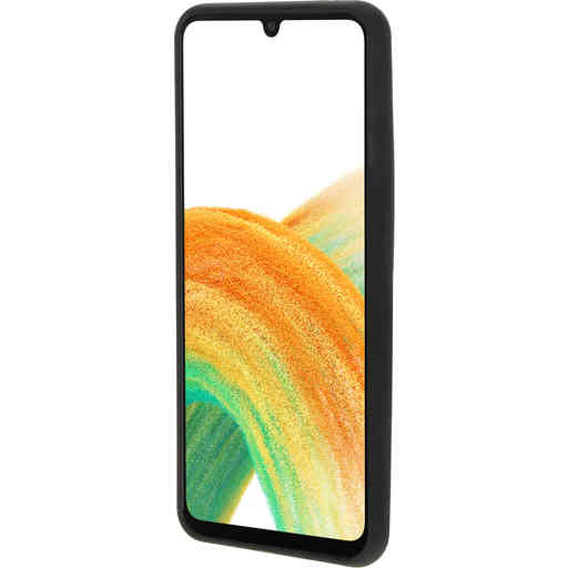 Mobiparts Silicone Cover Samsung Galaxy A33 5G (2022) Black