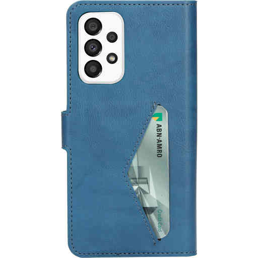 Mobiparts Classic Wallet Case Samsung Galaxy A33 5G (2022) Steel Blue