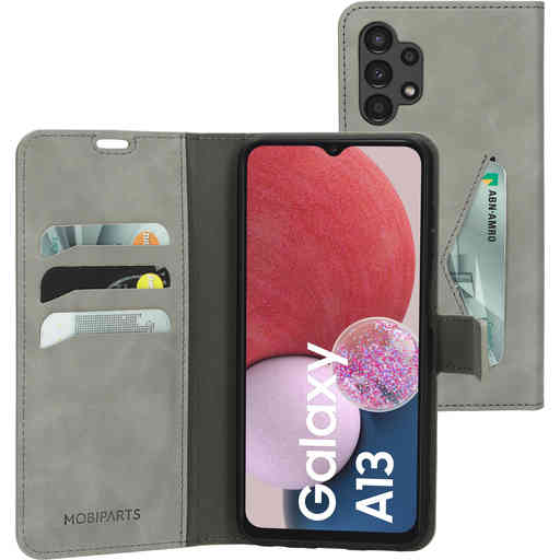 Mobiparts Classic Wallet Case Samsung Galaxy A13 4G (2022) Granite Grey