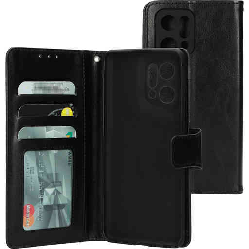 Mobiparts Classic Wallet Case Oppo Find X5 Black