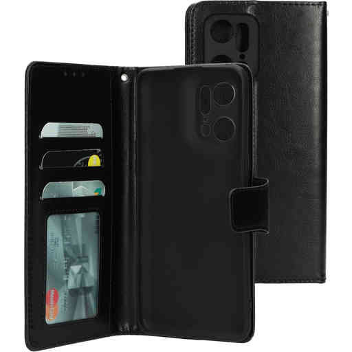 Mobiparts Classic Wallet Case Oppo Find X5 Pro Black