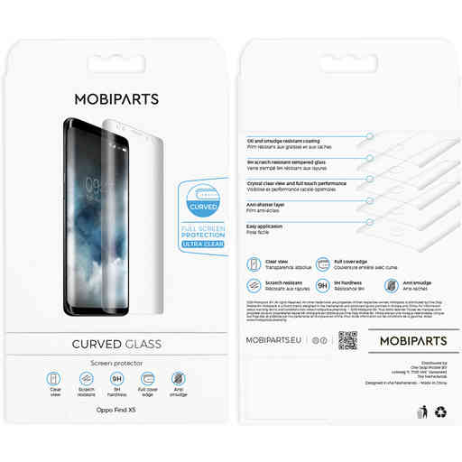 Mobiparts Curved Glass Oppo Find X5 