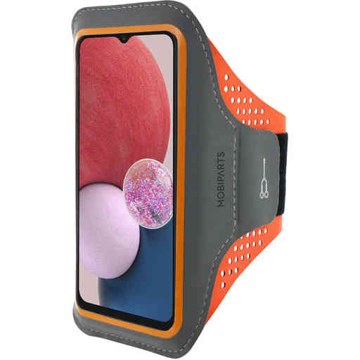 Mobiparts Comfort Fit Sport Armband Samsung Galaxy A13 4G/5G (2022) Neon Orange