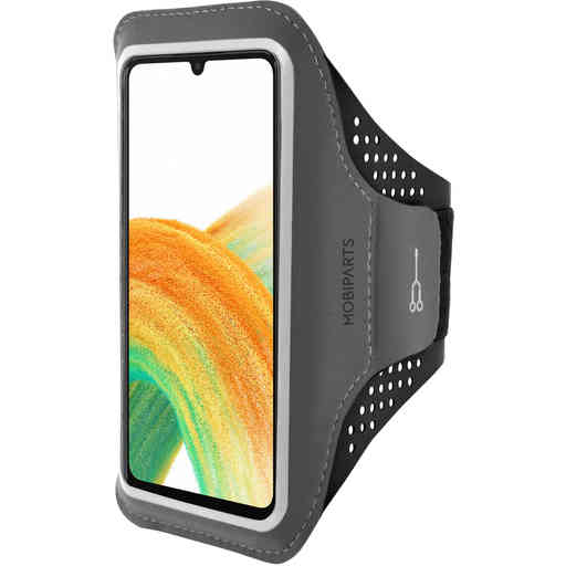 Mobiparts Comfort Fit Sport Armband Samsung Galaxy A33 5G (2021) Black