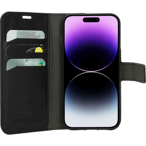 Mobiparts Classic Wallet Case Apple iPhone 14 Pro Black