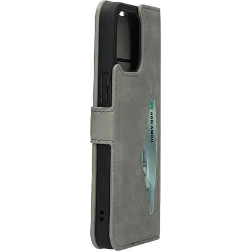 Mobiparts Classic Wallet Case Apple iPhone 14 Pro Max Granite Grey