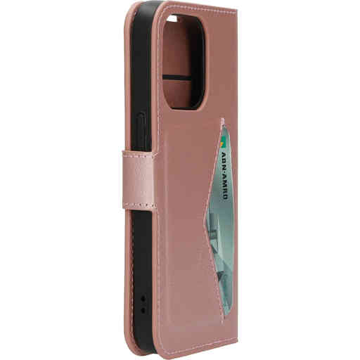 Mobiparts Classic Wallet Case Apple iPhone 14 Pro Pink