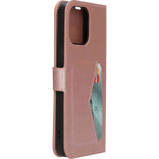 Mobiparts Classic Wallet Case Apple iPhone 14 Pro Max Pink