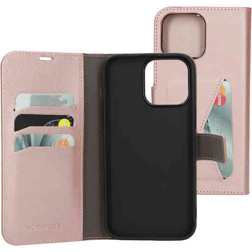 Mobiparts Classic Wallet Case Apple iPhone 14 Pro Max Pink