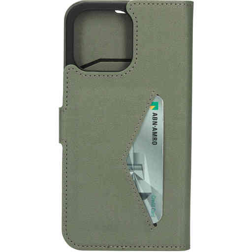 Mobiparts Classic Wallet Case Apple iPhone 14 Pro Max Stone Green
