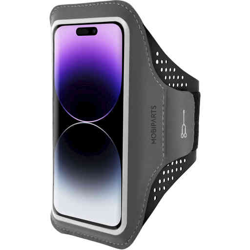 Mobiparts Comfort Fit Sport Armband Apple iPhone 14 Pro Black