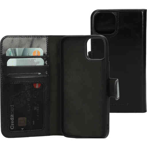 Mobiparts Excellent Wallet Case 2.0 Apple iPhone 14 Jade Black