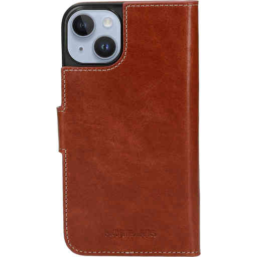 Mobiparts Excellent Wallet Case 2.0 Apple iPhone 14 Oaked Cognac