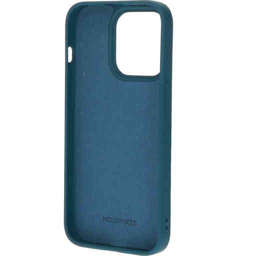 Mobiparts Silicone Cover Apple iPhone 14 Pro Blueberry Blue