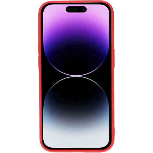 Mobiparts Silicone Cover Apple iPhone 14 Pro Scarlet Red