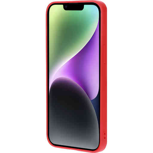 Mobiparts Silicone Cover Apple iPhone 14 Plus Scarlet Red
