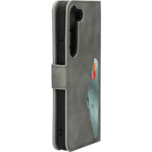 Mobiparts Classic Wallet Case Samsung Galaxy S23 (2023) Granite Grey