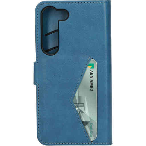 Mobiparts Classic Wallet Case Samsung Galaxy S23 (2023) Steel Blue