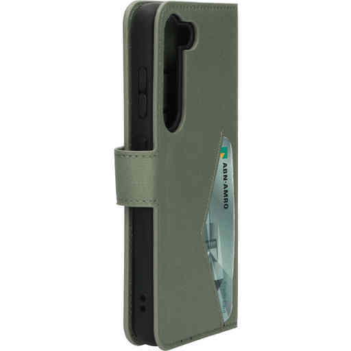 Mobiparts Classic Wallet Case Samsung Galaxy S23 (2023) Stone Green