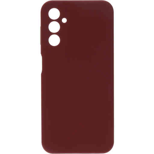 Mobiparts Silicone Cover Samsung Galaxy A14 5G (2023) Plum Red