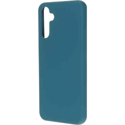 Mobiparts Silicone Cover Samsung Galaxy A14 4G/5G (2023) Blueberry Blue