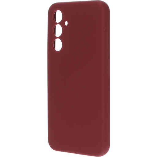 Mobiparts Silicone Cover Samsung Galaxy A54 5G (2023) Plum Red