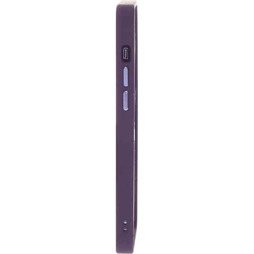 Mobiparts Hardcover Apple iPhone 12/12 Pro Satin Purple (Magsafe Compatible)