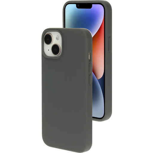 Mobiparts Silicone Cover Apple iPhone 14 Urban Grey
