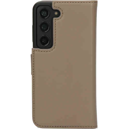Mobiparts Leather 2 in 1 Wallet Case Samsung Galaxy S23 Taupe