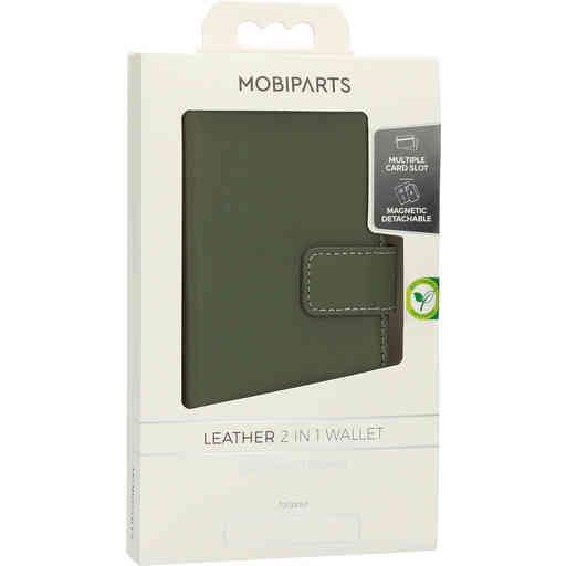 Mobiparts Leather 2 in 1 Wallet Case Samsung Galaxy A54 (2023) Green