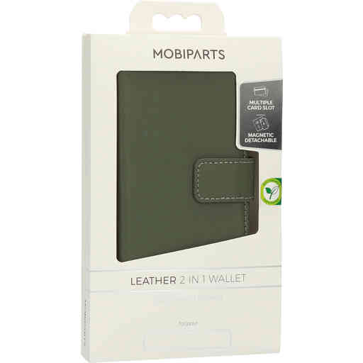 Mobiparts Leather 2 in 1 Wallet Case Samsung Galaxy A14 4G/5G (2023) Green