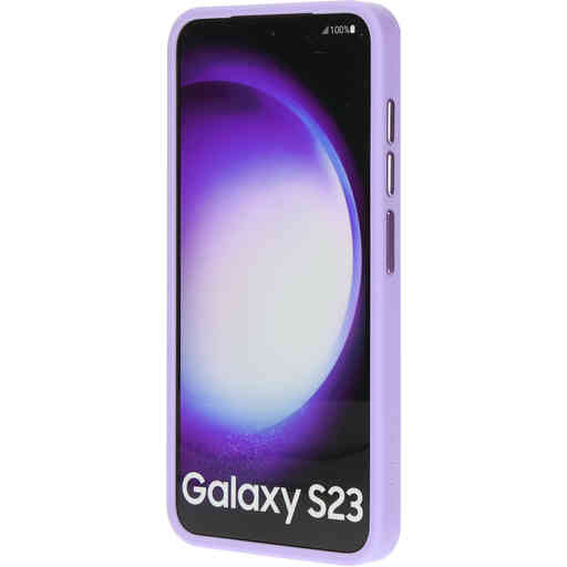 Mobiparts Hardcover Samsung Galaxy S23 Satin Lila (Magsafe Compatible)
