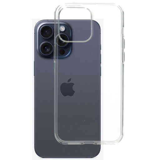 Mobiparts Classic TPU Case Apple iPhone 15 Pro Max Transparent