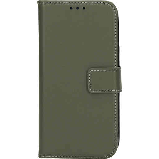 Mobiparts Leather 2 in 1 Wallet Case Apple iPhone 15 Pro Green