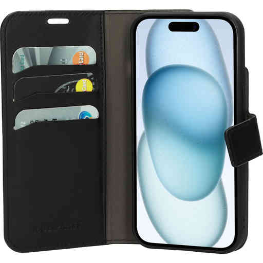 Mobiparts Classic Wallet Case Apple iPhone 15/14 Black