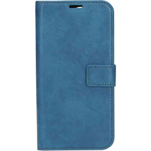 Mobiparts Classic Wallet Case Apple iPhone 15 Pro Max Steel Blue
